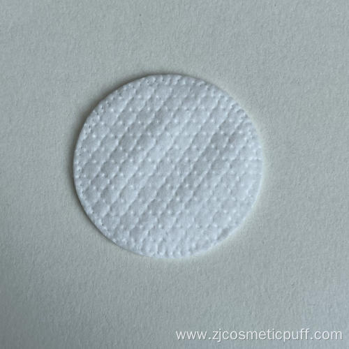 Stitched edge small cotton round